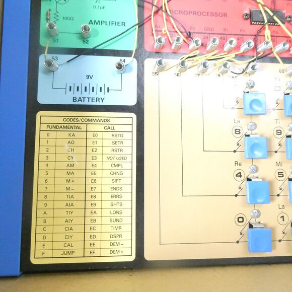 Radio Shack Science Fair Microcomputer Trainer Toy 28-260 Vintage - Picture 12 of 13